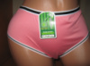 Трусики жіночі Timanni бамбук чорно-біла окантовка розмір XL/ХXL (50-52), корал