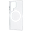 Чохол WAVE Clear Case (PC+TPU) with Magnetic Ring для Samsung S24 Ultra S928 Прозорий