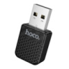 Адаптер автомобильный беспроводной Hoco HU3 CarPlay USB/ Type-C black