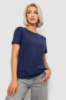 Футболка жіноча однотонна, колір синій, 204R3333