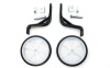 Опорні (тренувальні) колеса FSK-BH-204 для дититячіх велосипедів 12«-16» білі з чорним (белый с черным)