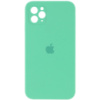 Чохол Silicone Case Square Full Camera Protective (AA) Apple iPhone 11 Pro (5.8«») (Зелений / Spearmint) - купити в SmartEra.ua