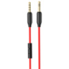 Аудіо-кабель Aux Hoco UPA12 With Mic (1m) (Чорний) - купити в SmartEra.ua