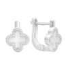 Серебряные серьги CatalogSilver с емаллю (60002151)