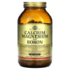 Кальцій Магній Бор, Calcium Magnesium Plus Boron, Solgar, 250 таблеток