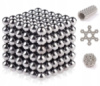 Головоломка Неокуб Neocube 216 шариков 5мм в металлическом боксе серебристый
