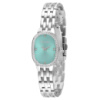 Жіночий наручний годинник Guardo 012788-7 Silver-Turquoise з мінеральним склом та браслетом