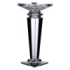 Подсвечник стеклянный на высокой ножке 9.5×9.5×24 см декоративный прозрачный HP-4-54L