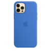 Чохол для iPhone 13 Pro Max Silicone Case Full Protective (AA) (Синій / Capri Blue) - купити в SmartEra.ua