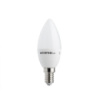 Лампа светодиодная LED C37, E14, 5Вт, 150-300В, 4000K, 30000ч (Свеча) GHI (L-7143)