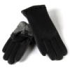 PODIUM Перчатка Женская кожа Holms 16-2 black махра Распродажа