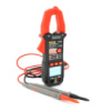 Токовые клещи ANENG PN104 Измерения: V (AC/DC), A (AC/DC), Ω, C, Hz (NCV, True RMS). Функции: Data Hold, прозвонка, тест диодов, автоотключение.