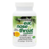 Комплекс Вухо, Горло, Ніс з Пробіотиком К12, Смак Тропічних Ягід та Вишні, Natures Plus, 60 таблеток для розсмоктування