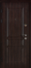 Двері вхідні квартира РУБІЖ Горіх темний Б-324