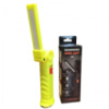 Аккумуляторная складная лампа WORKLIGHT G-52 LED COB поворот на 180° фонарь с магнитом и крючком Лимонный