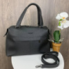 Большая женская сумка качественная, качественная городская сумка для девушек через плечо Черный
