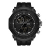 Чоловічий годинник Sanda 6012 All Black – Спортивний кварцовий годинник з підсвічуванням