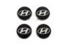 Колпачки на диски 60/56мм 8918D (комплект 4 шт.) для Hyundai