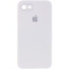 Чохол Silicone Case Square Full Camera Protective (AA) для iPhone SE 2 / 3 (2020 / 2022) / iPhone 8 / iPhone 7, Білий / White - купити в SmartEra.ua