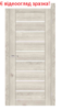 Двері міжкімнатні DOORS Smart С018 G Дуб світлий екошпон скло сатин АКЦІЯ