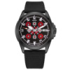 Awarder Embroidery Black-Red Black Automatic 10ATM