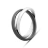 Серебряное кольцо CatalogSilver с керамикой, вес изделия 3,56 гр (2149361) 18 размер