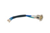 Патрон фары P15D-25-3 (3 уса) (mod:1) FLASH-249 (O-728)
