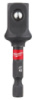Перехідник ударний ShW MILWAUKEE, з 1/4'' Hex на 1/2'' квадратний хвостовик