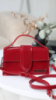 Jacquemus Le Bambino mini red