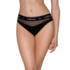 Трусики с прозрачной вставкой Passion PS006 PANTIES black, size S