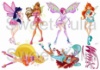 Вафельные картинки на тему: Винкс (Winx)