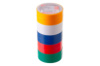 Стрічка ізоляційна Intertool 25м x 17 x 0.15мм асорті (IT-0029) (10 шт.)