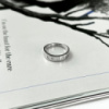 Серебряное кольцо CatalogSilver с фианитами, вес изделия 2,84 гр (2138280) 15.5 размер