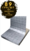 Самоклеюча 3D панель під срібну цеглу в рулоні 3080x700x3мм (R017-3) SW-00001445