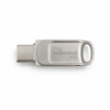 Флеш-накопичувач Wibrand USB 3.2 Gen1 Bee 64GB USB Type-A/USB Type-C Silver (WI3.2TC/BE64TC039S)