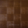 Самоклеюча декоративна 3D панель коричневе плетіння 700x700x5 мм