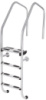 Сходи для басейну Flexinox Overflow Special (4 сходинки), AISI-316L