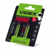 Батарейки лужні Videx Турбо LR03 / AAA