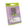 Аккумуляторные батарейки Li-ion WRB AA600, тип АА, 1.5V, Type-c, 1480mAh, 1000 циклов, блистер 2шт