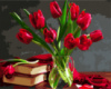 Картина за номерами «Букет червоних тюльпанів» 40х50см