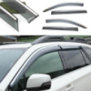 Дефлектори вікон Subaru Outback 2015- П\К скотч «Fly» (нерж. сталь 3D) BSROB1523-W/S (183)
