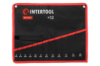 Чохол для гайкових ключів Intertool 450 x 360 мм x 12 кишень (BX-9012)