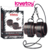 Наручники чорні з червоною строчкою Bondage Fetish «Pleasure Handcuffs» від LoveToy