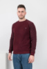 Чоловічий бордовий светр