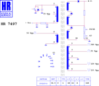 HR7497=RTRNF2015BMZZ SHARP LINE OUTPUT TRANSFORMER (LOPT)/ FLYBACK DV5935H/DV6635 = 44327-13