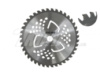 Нож мотокосы 40T (Ø255/25.4 mm) (победитовые зубья) Сокол EVO