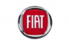Эмблема (Красная, самоклеящаяся) 95 мм для Fiat