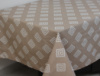 Скатертина кухонна Ромб бежевий