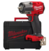 Гайковерт акумуляторний безщітковий 3/8'' MILWAUKEE, М18 FMTIW2F38-0X, 813Нм, з кільцем (каркас, кліпса для реміня, HDкейс)