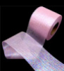Стрічка 6 см з блиском. Колір: Рожевий